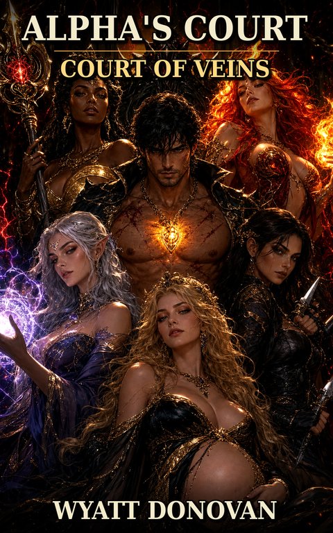 Alpha's Court: Court of Veins cover by Wyatt Donovan